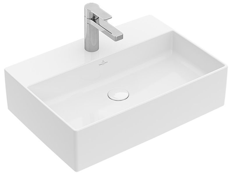 Villeroy & Boch Memento 2.0 lavabo 50x42 cm rectangulaire à poser blanc 4A0750R1