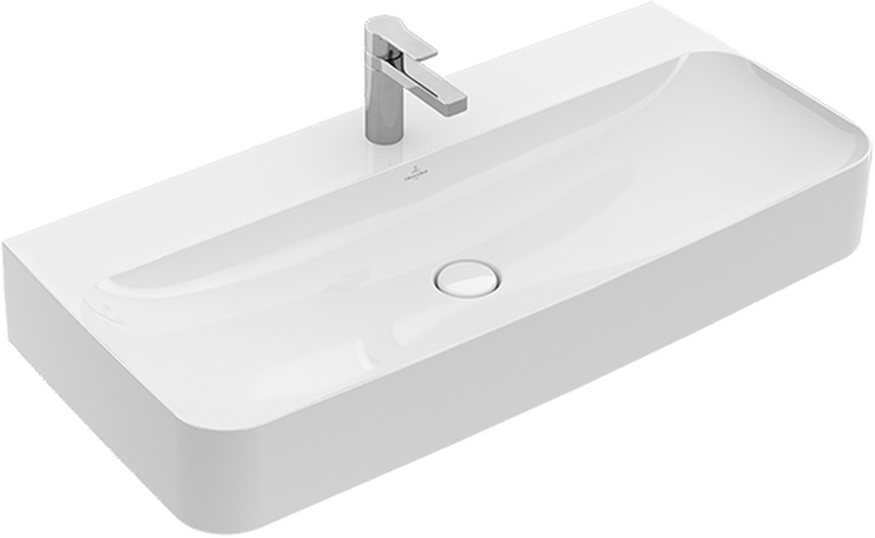 Villeroy & Boch Finion lavabo 100x47 cm rectangulaire classique blanc brillant 4168A2R1