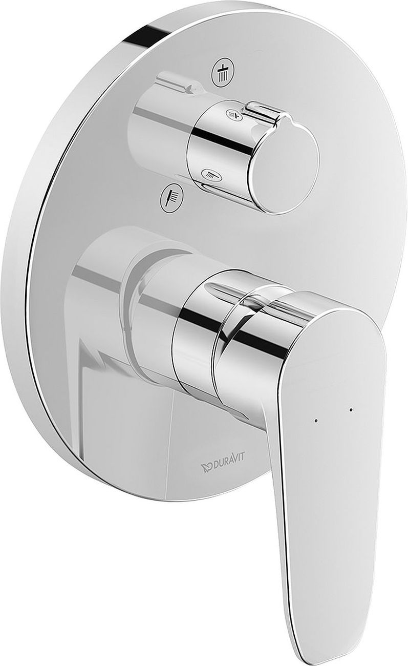 Duravit B.1 mitigeur bain-douche encastrée chrome B14210012010