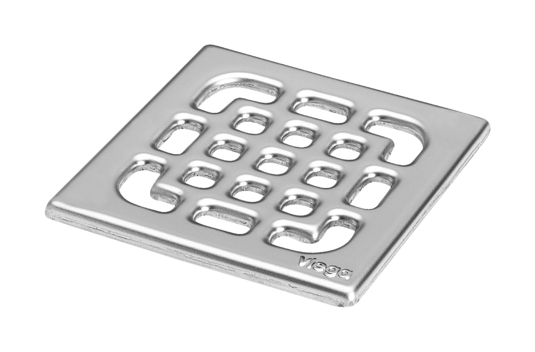 Viega Advantix grille d'évacuation de douche 9.4 cm acier 554026