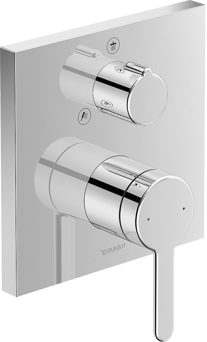 Duravit C.1 mitigeur bain-douche encastrée chrome C14210011010
