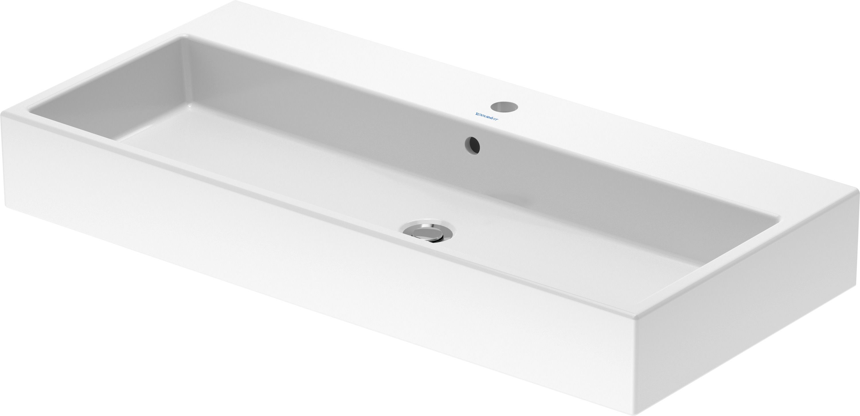 Duravit Vero Air lavabo 100x47 cm rectangulaire de meuble blanc 2350100000