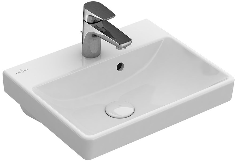 Villeroy & Boch Avento lavabo 45x37 cm rectangulaire classique-de meuble blanc 73584501