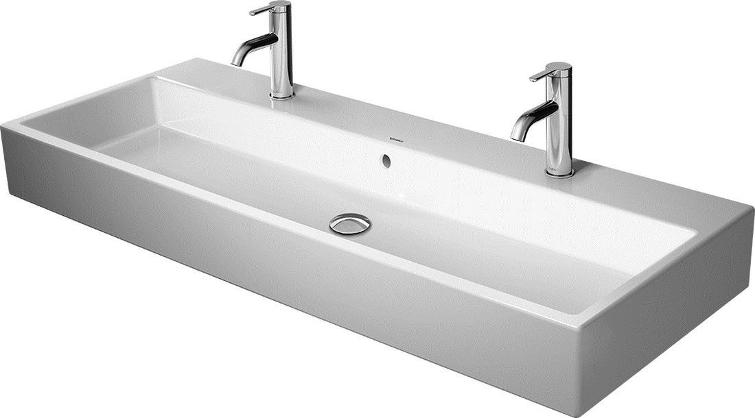 Duravit Vero Air lavabo 100x47 cm rectangulaire de meuble blanc 2350100043
