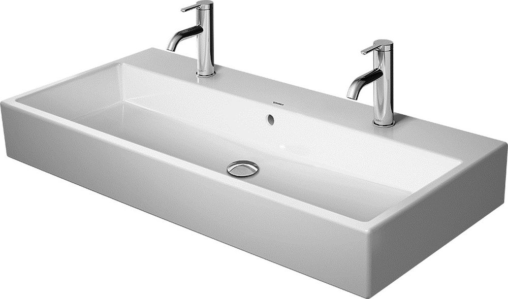 Duravit Vero Air lavabo 100x47 cm rectangulaire classique-de meuble blanc 2350100072