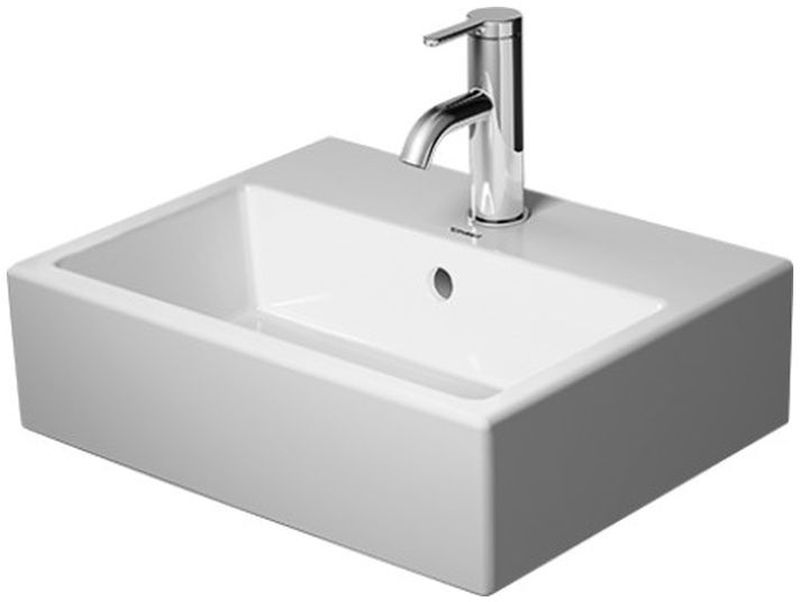 Duravit Vero Air lavabo 45x35 cm rectangulaire classique-de meuble blanc 0724450027