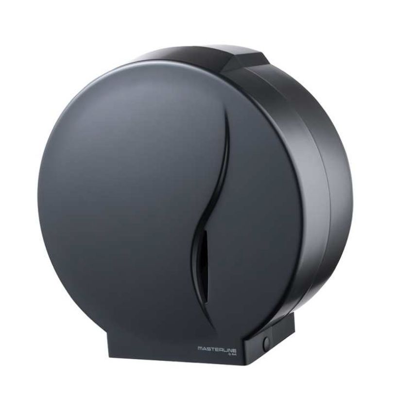 BISK Masterline distributeur de papier toilette noir 07236