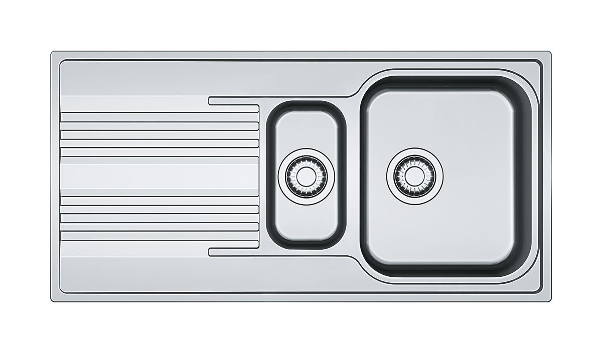 Franke Smart évier en acier inoxydable 100x50 cm 101.0368.322