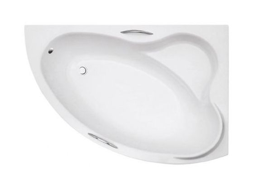 Besco Ada baignoire d’angle 160x100 cm côté droit blanc #WAA-160-NP