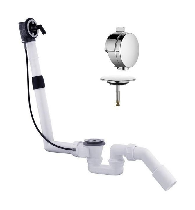 Kludi Rotexa siphon de baignoire chrome 2120005N-00