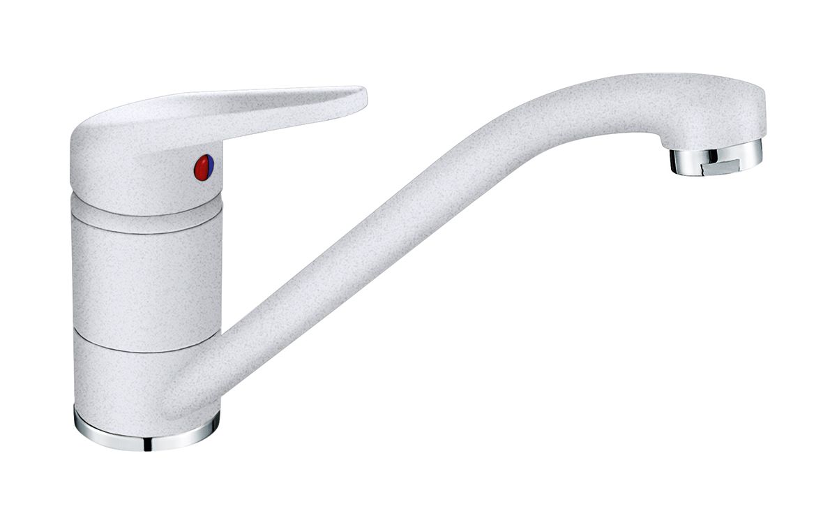Franke Princess II mitigeur de cuisine sur pied blanc 115.0470.658