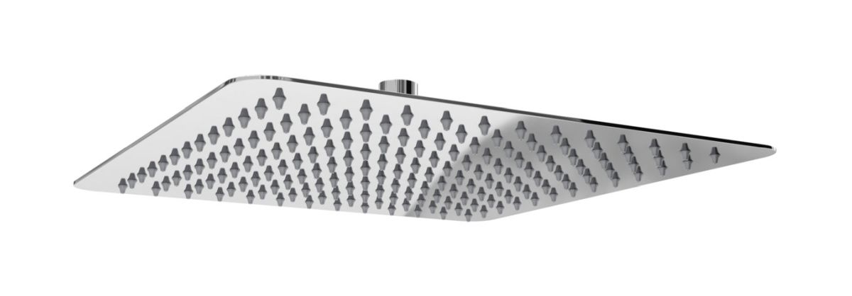 Excellent Slim douche à effet de pluie 20x20 cm carrée chrome AREX.3022CR
