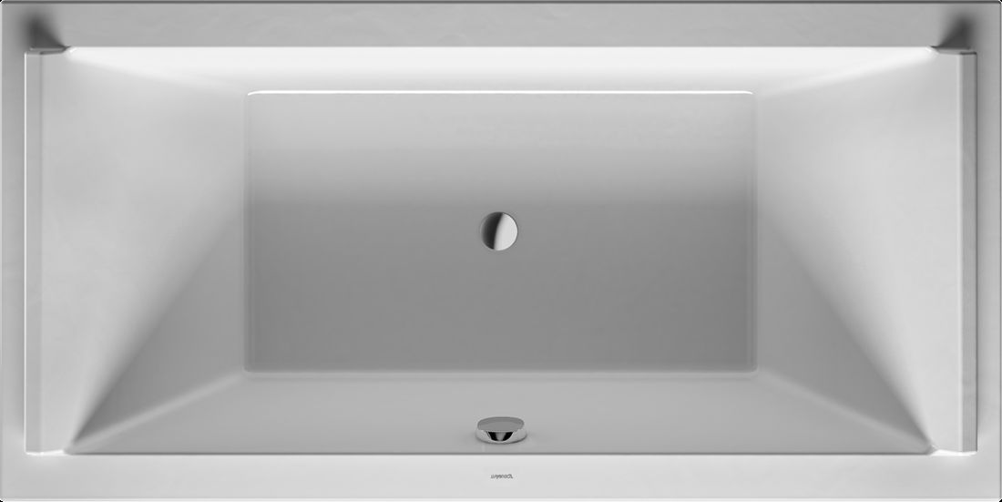 Duravit Starck baignoire rectangulaire 180x90 cm blanc 700339000000000