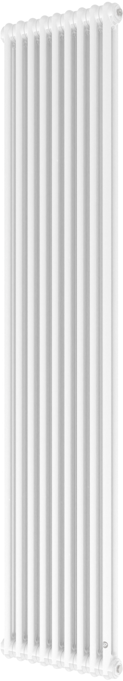 Instal Projekt Tubus 2 radiateur d’intérieur 199.3x42.5 cm podłączenie inférieur blanc TUB2-200/09D50