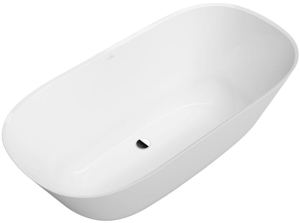 Villeroy & Boch Theano baignoire autoportante 155x75 cm ovale blanc UBQ155ANH7F200V-01