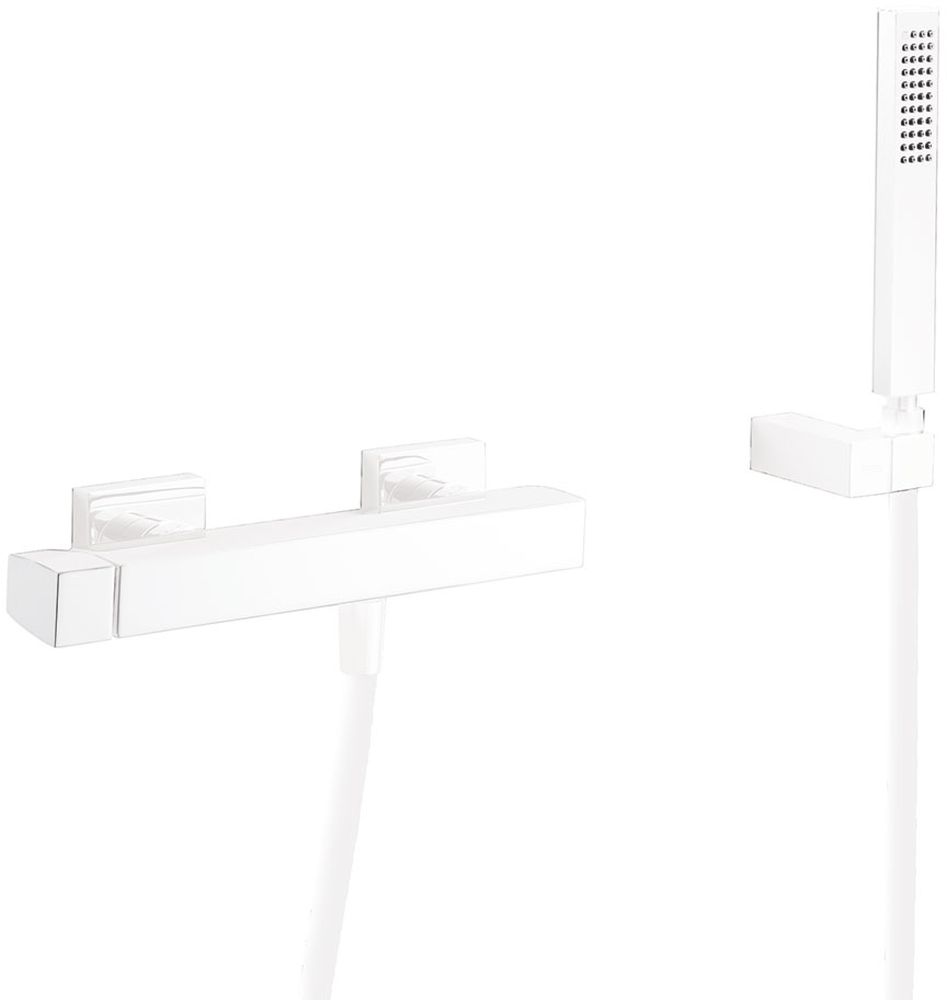 Tres Slim Exclusive mitigeur de douche murale blanc 202.167.01.BM