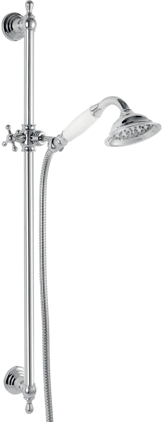 Ferro Retro ensemble de douche mural chrome N160