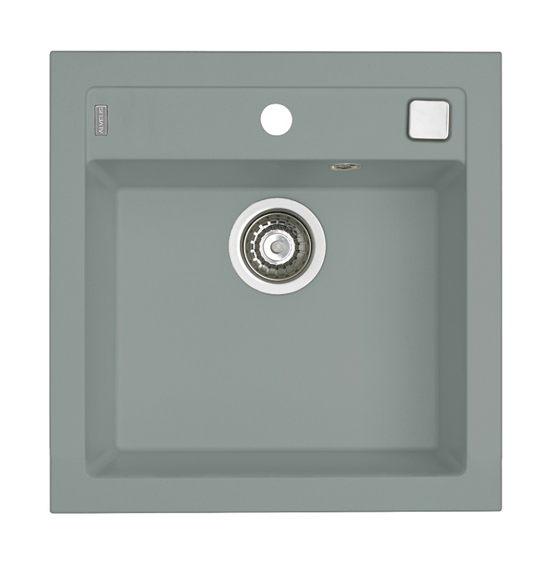 Alveus Formic évier en granit 52x51 cm beige 4402081