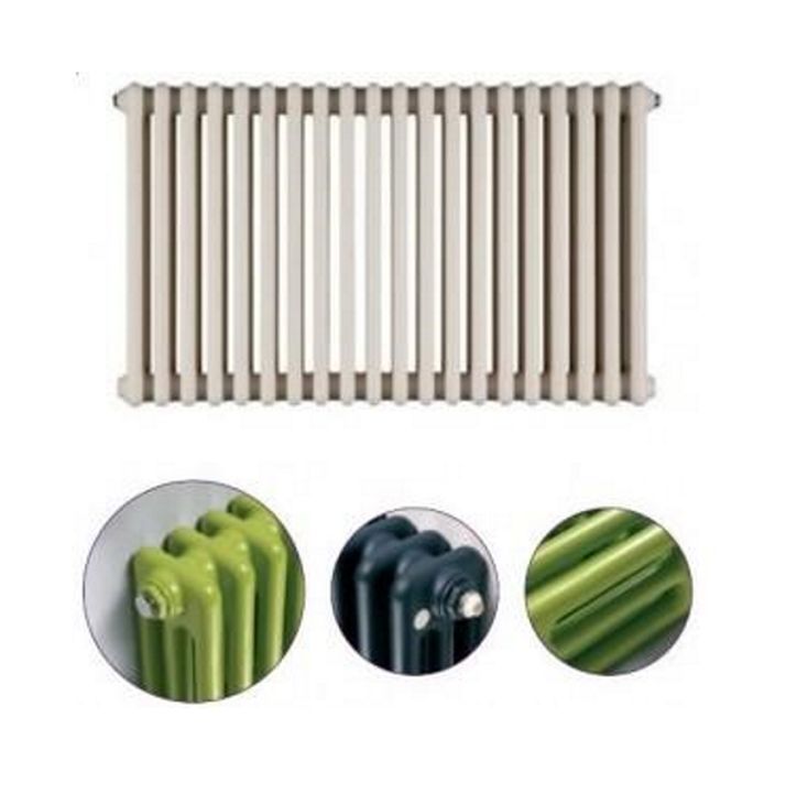 Instal Projekt Tubus 3 radiateur d’intérieur 180.2x69.5 cm podłączenie latéral blanc TUB3-180/15