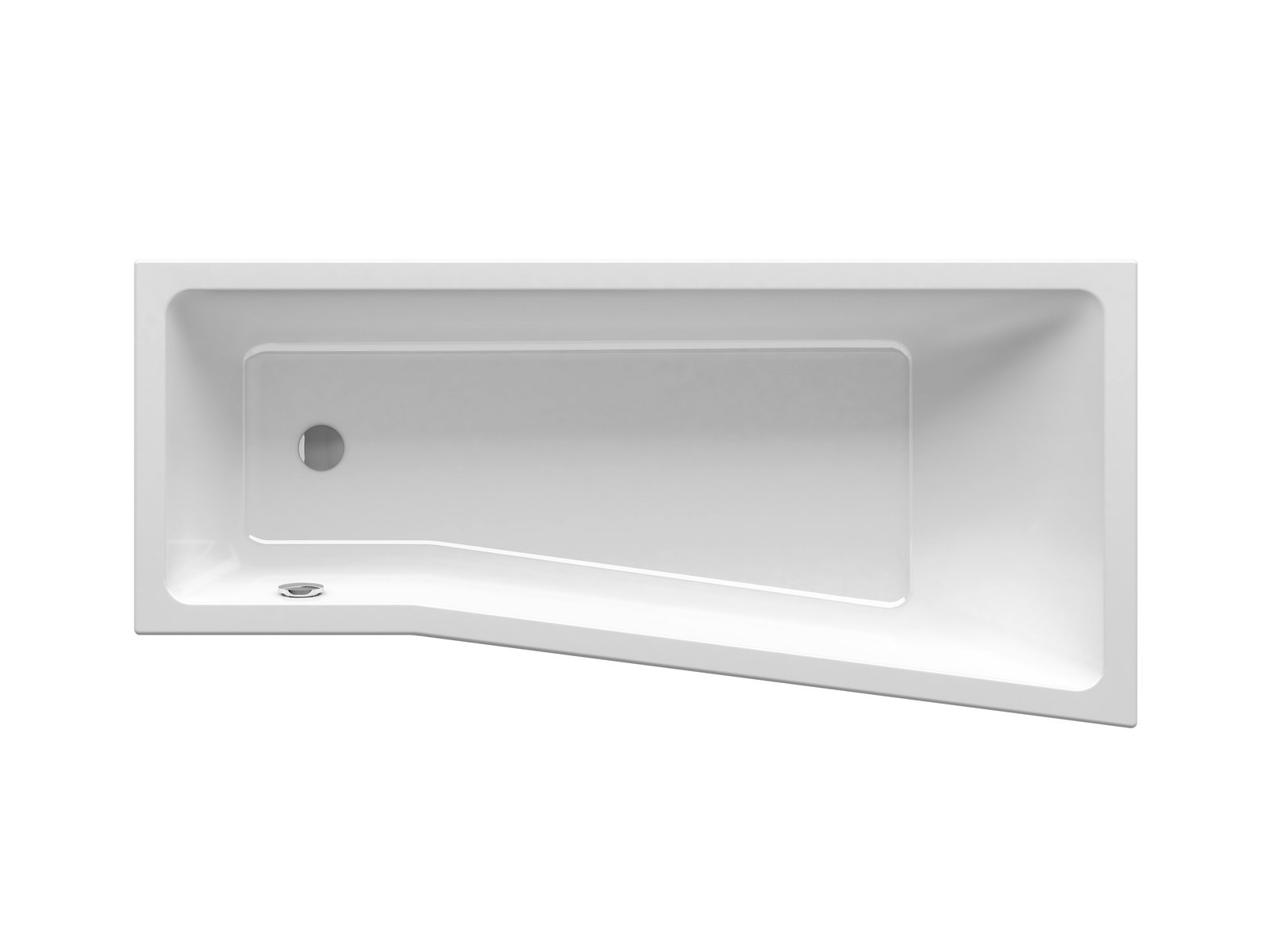 Ravak BeHappy II baignoire d’angle 170x75 cm côté gauche blanc C941000000