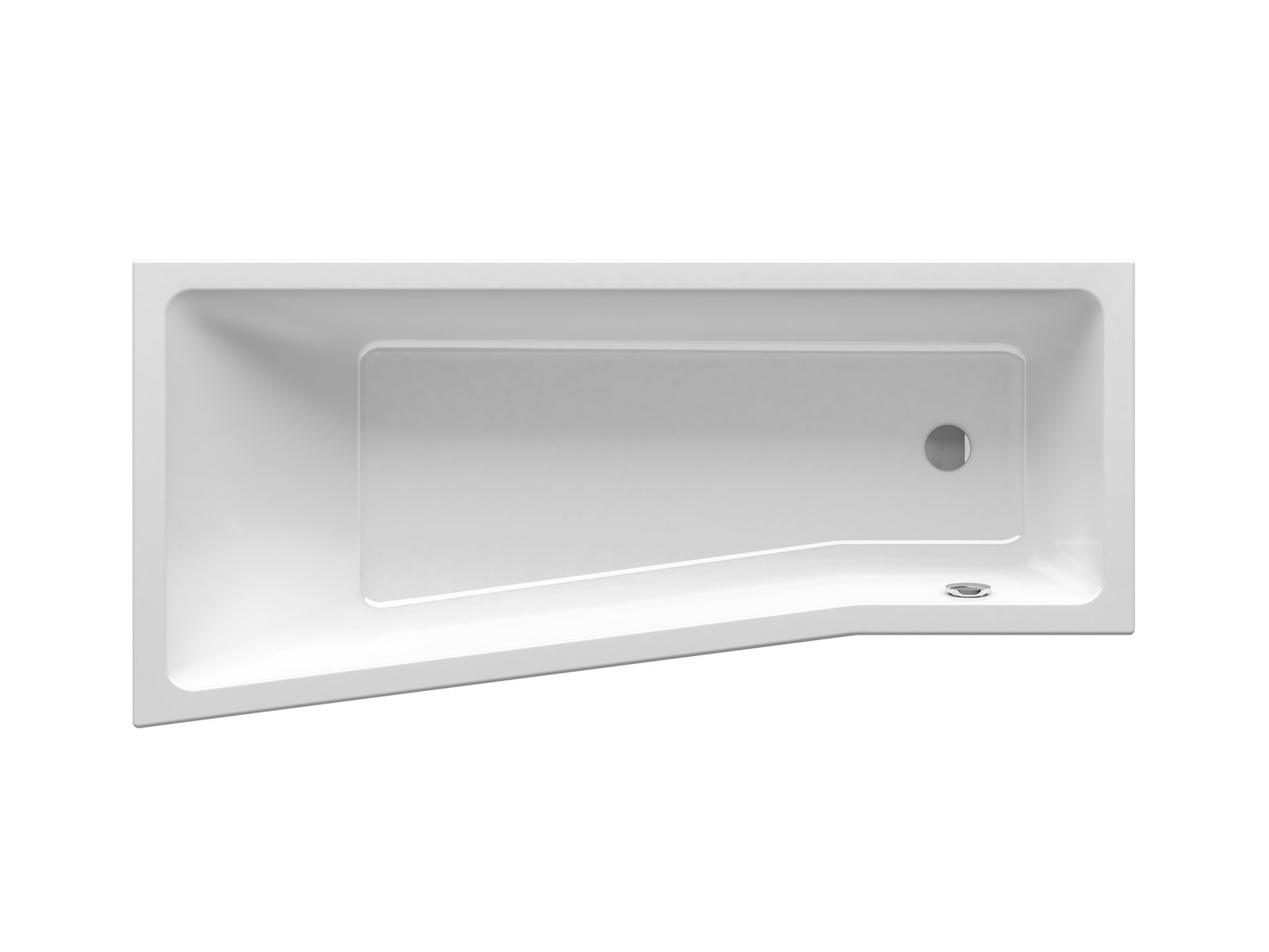 Ravak BeHappy II baignoire d’angle 170x75 cm côté droit blanc C951000000