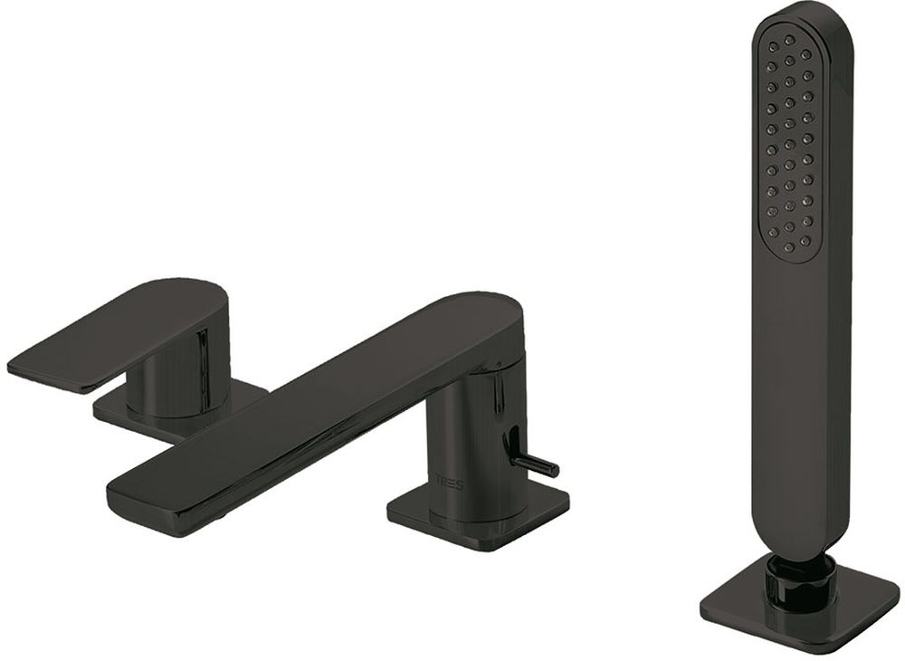 Tres Loft Colors mitigeur bain-douche pour baignoire noir 200.162.03.NM