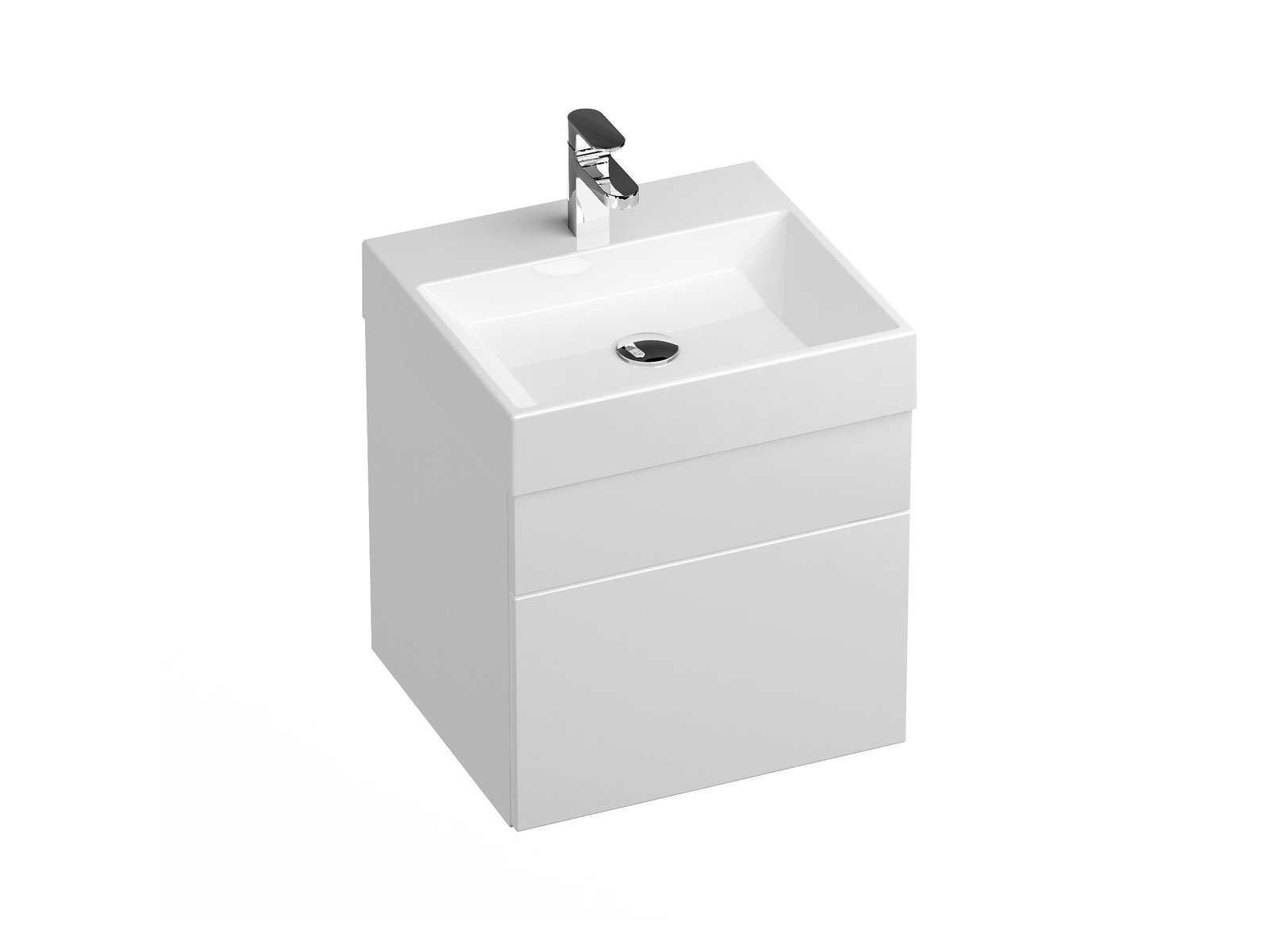 Ravak Natural armoire 50x45x45 cm sous-lavabo suspendu blanc X000001051