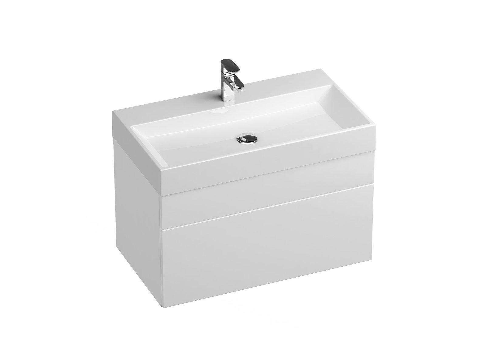 Ravak Natural armoire 80x45x45 cm sous-lavabo suspendu blanc X000001052