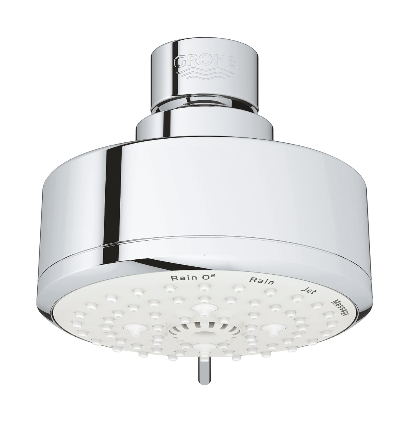 Grohe New Tempesta douche à effet de pluie 10x10 cm StarLight Chrome 27591001