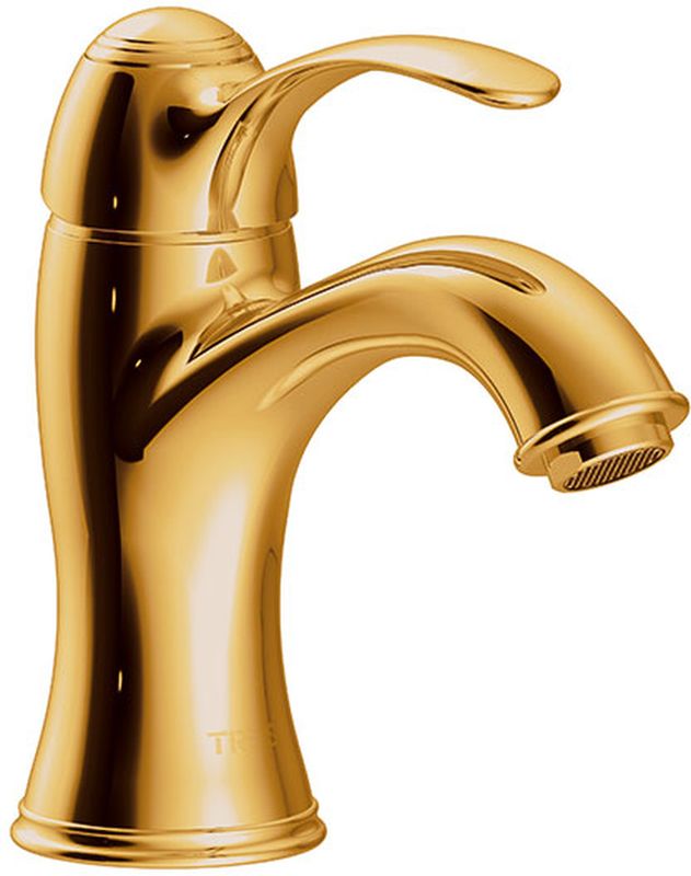 Tres Monoclasic mitigeur de lavabo sur pied doré 242.103.01.OR