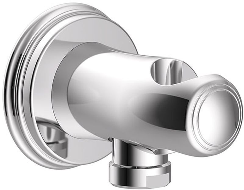 Tres Monoclasic raccord coudé avec support chrome 242.182.01