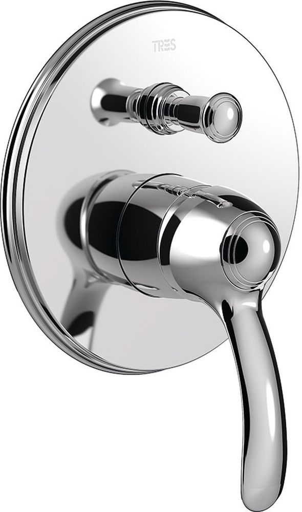 Tres Monoclasic mitigeur bain-douche encastrée chrome 242.180.01