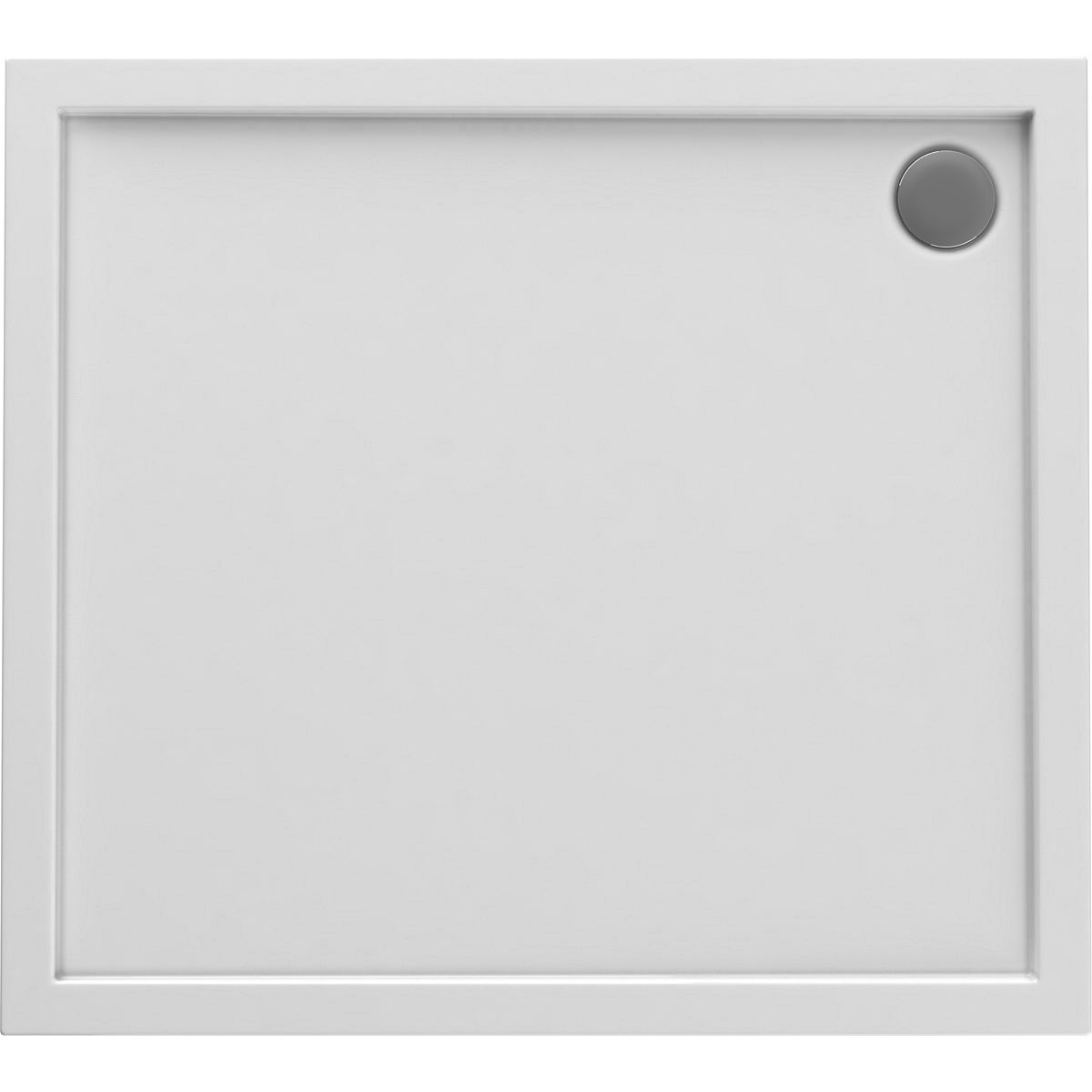 Oltens Superior receveur de douche rectangulaire 100x80 cm blanc 15002000