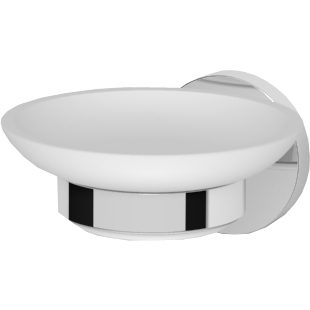 Oltens Gulfoss porte-savon mural chrome-blanc 84101000