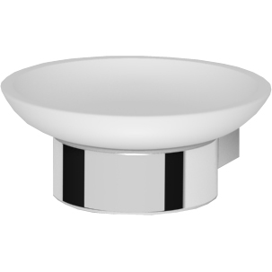Oltens Vernal porte-savon mural chrome-blanc 84102000