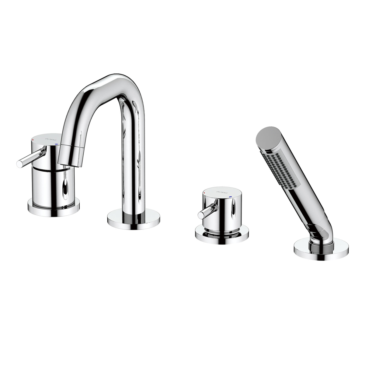 Oltens Molle mitigeur bain-douche pour baignoire chrome 34200100