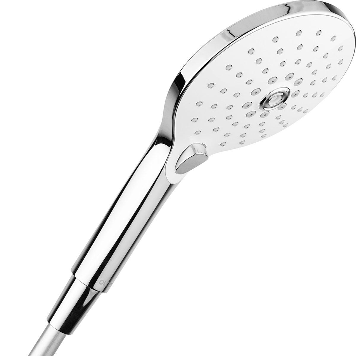 Oltens Saxan EasyClick pommeau de douche chrome/blanc 37100110