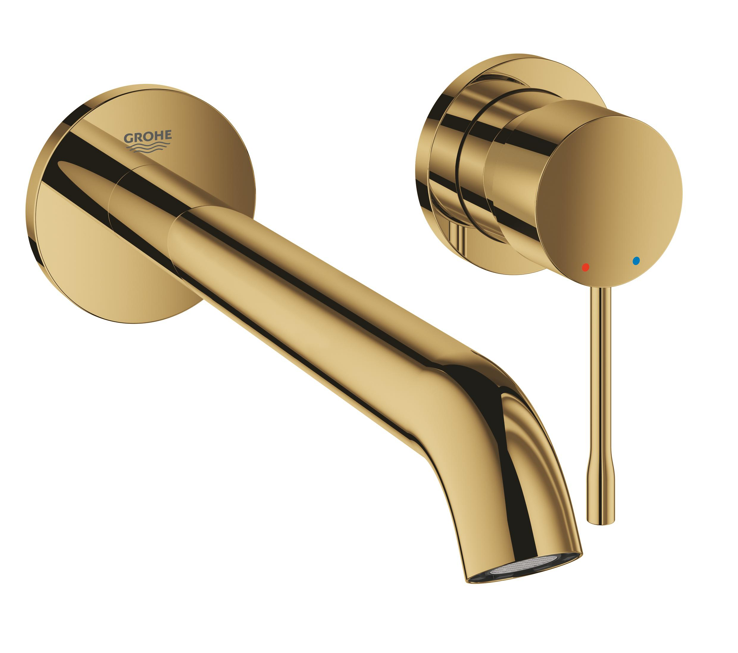 Grohe Essence New mitigeur de lavabo encastrée doré 19967GL1