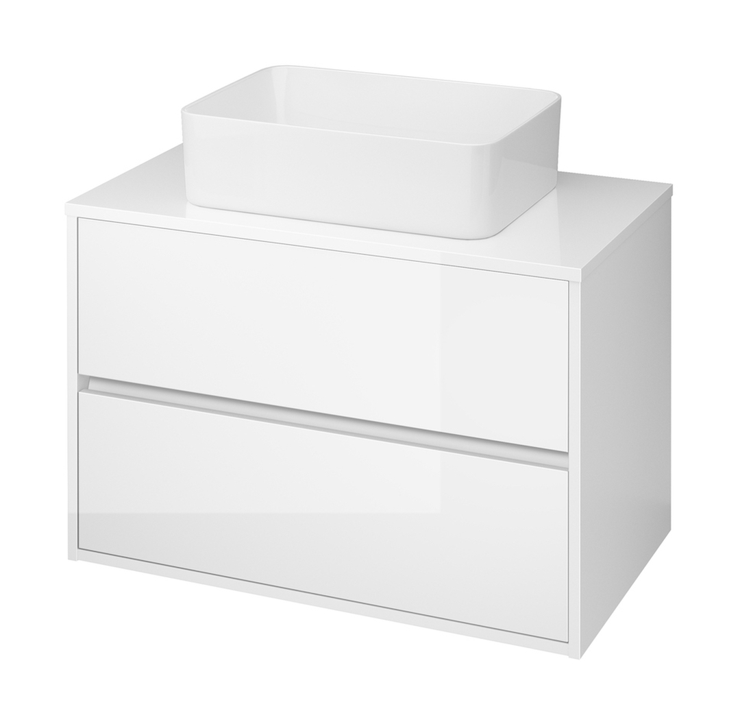 Cersanit Crea armoire 79x45x53 cm sous-lavabo suspendu blanc S924-005
