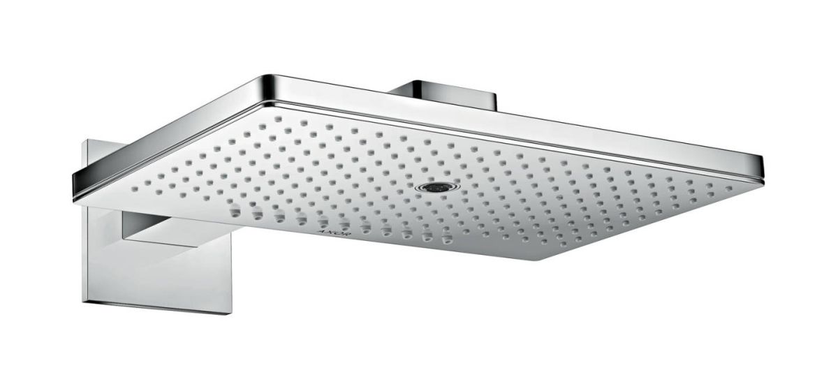 Axor ShowerSolutions douche à effet de pluie 46.6x30 cm rectangulaire chrome 35282000