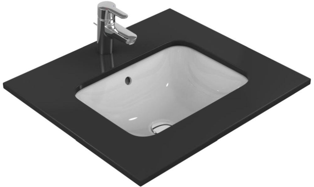 Ideal Standard Connect lavabo 43x31 cm rectangulaire sous plan blanc E505801