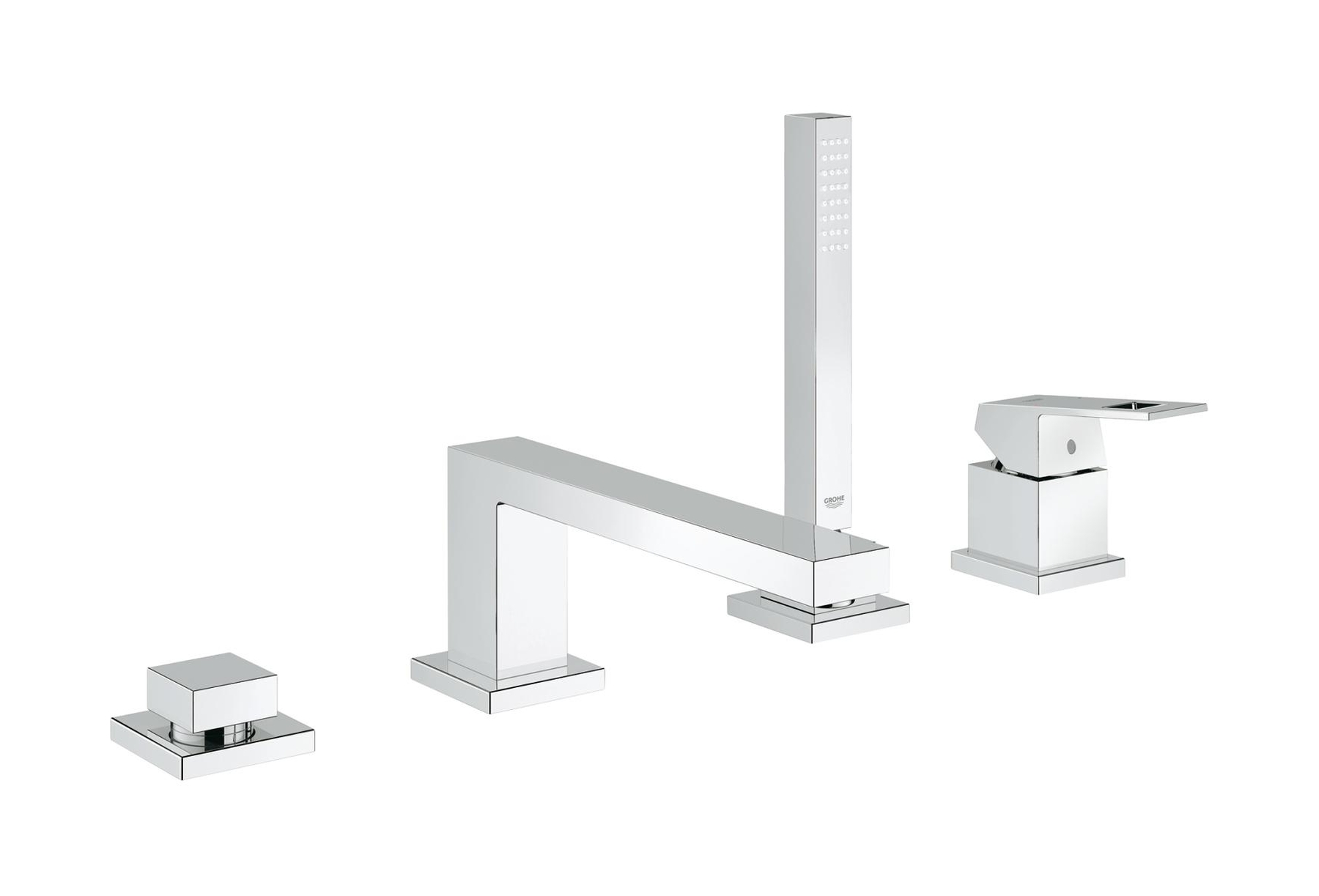 Grohe Eurocube mitigeur bain-douche pour baignoire StarLight Chrome 19897001
