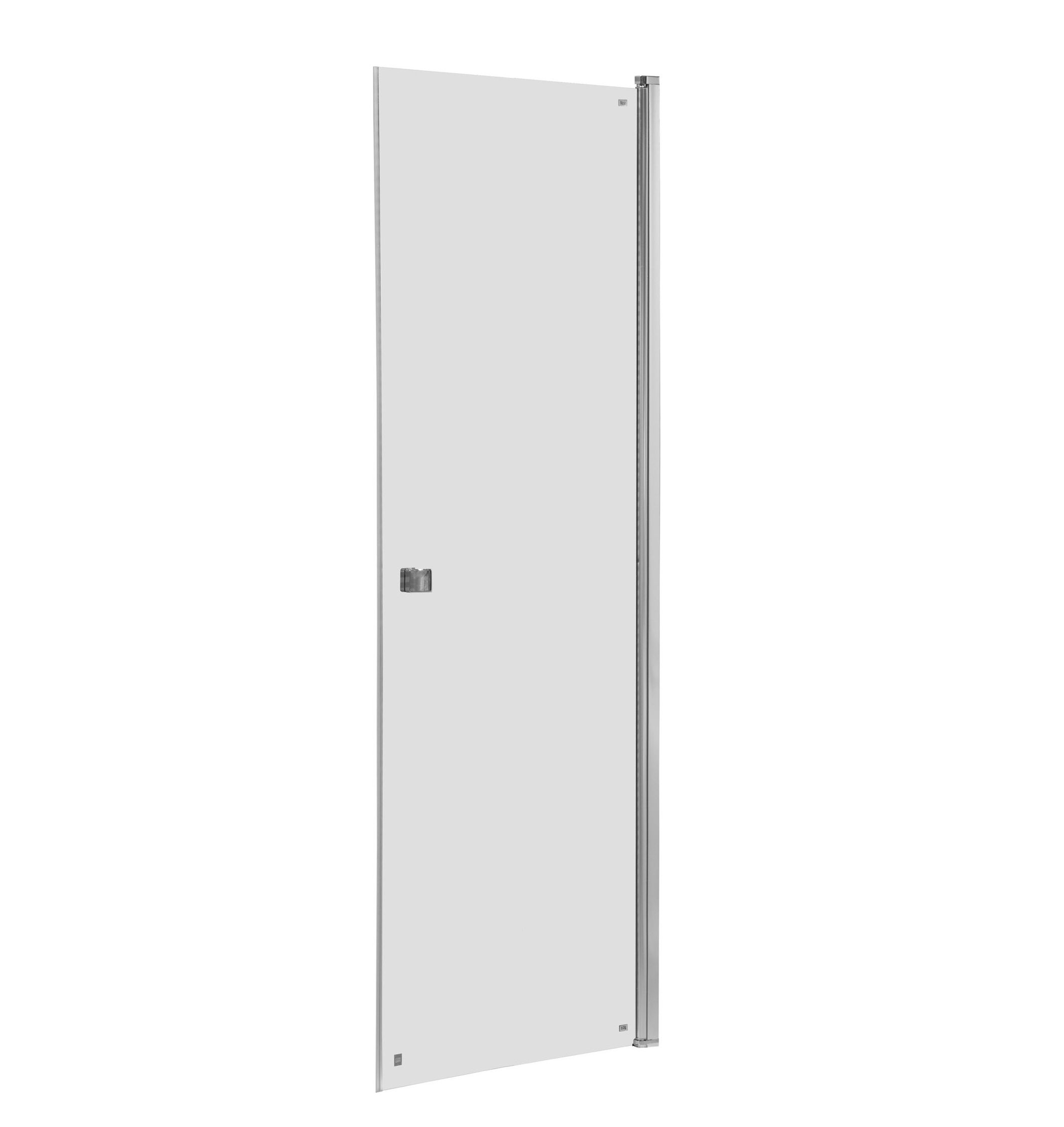 Roca Capital porte de douche 50 cm à ouverture basculante chrome brillant/verre transparent AM4705012M