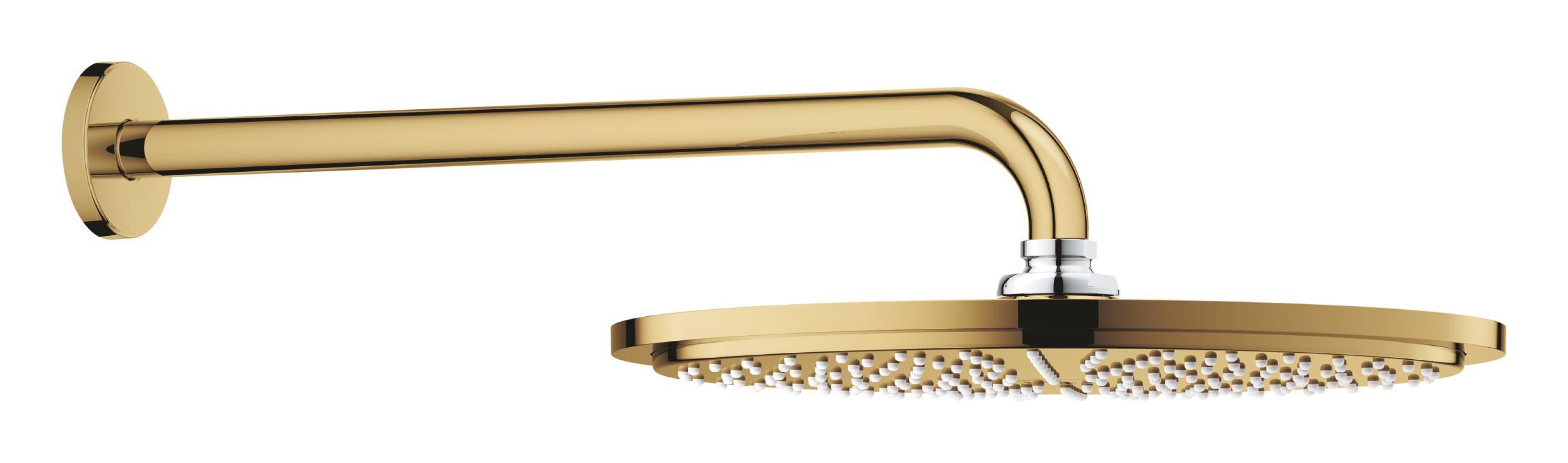 Grohe Rainshower douche à effet de pluie 31x31 cm circulaitre Cool Sunrise 26066GL0