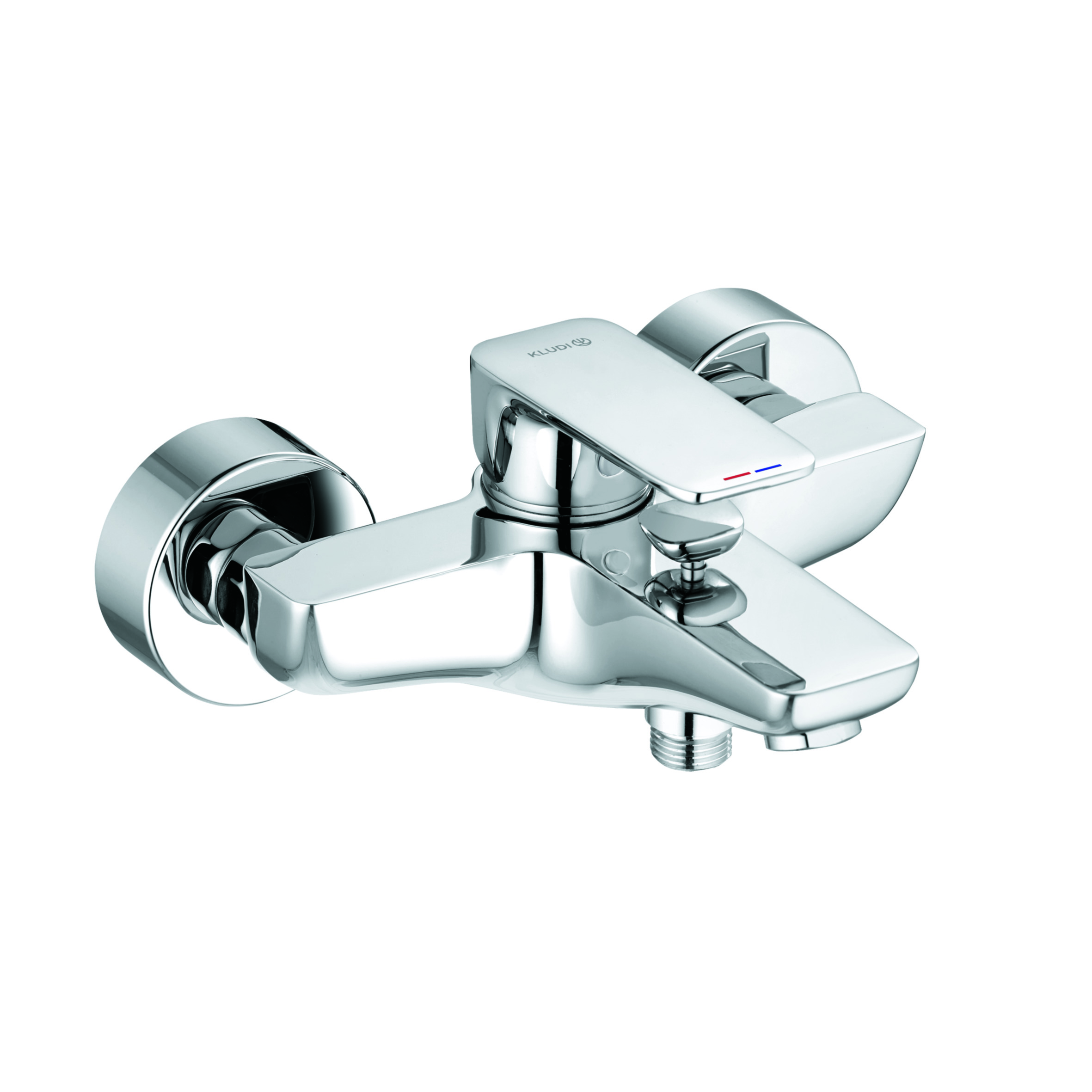 Kludi Pure&Style mitigeur bain-douche murale chrome 406810575