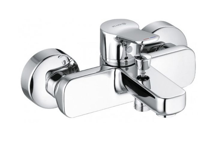 Kludi Pure&Easy mitigeur bain-douche murale chrome 376810565