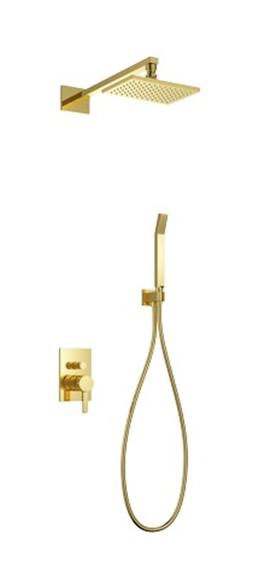 Omnires Darling ensemble de douche encastré oui doré SYSDA18GL