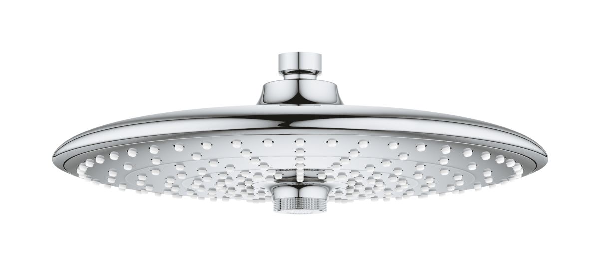 Grohe Euphoria douche à effet de pluie 26x26 cm ronde StarLight Chrome 26457000