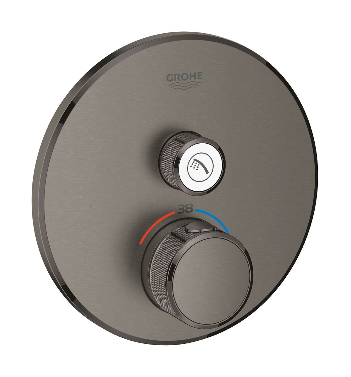 Grohe Grohtherm SmartControl mitigeur de douche encastrée oui Brushed Hard Graphite 29118AL0