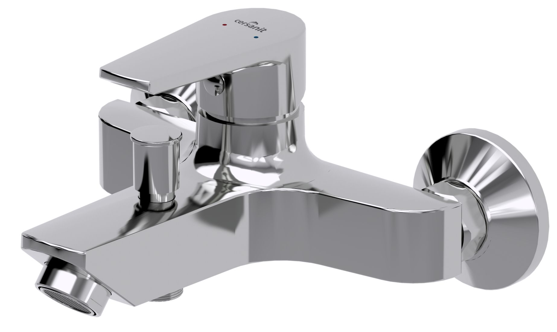 Cersanit Vero mitigeur bain-douche murale chrome S951-004